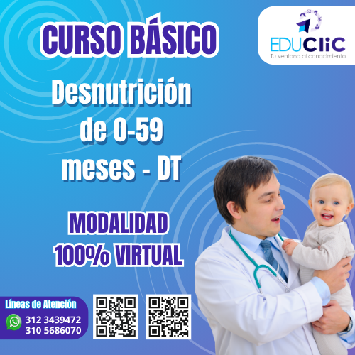Portada de Desnutrición Aguda Moderada Y Severa Infantil · DT