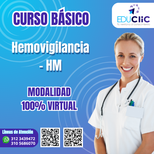 Portada de Básico De Hemovigilancia · HV
